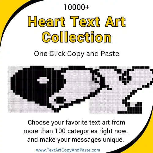 Heart Text Art